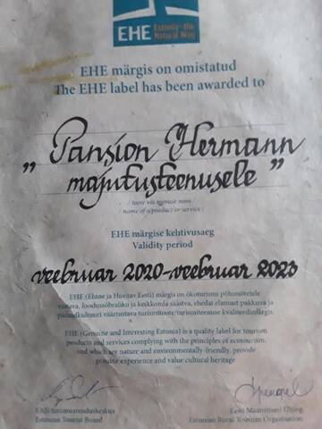 Фото номера Стандартный двухместный номер с 1 кроватью Проживание в семье Pansion Hermann г. Rõngu 11